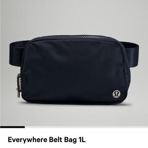 Lululemon Athletica Everywhere Belt Bag Black 1L